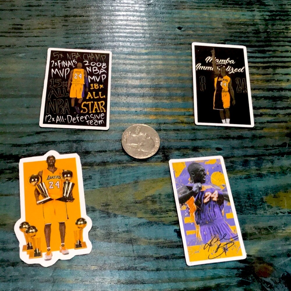 Kobe Bryant magnet set